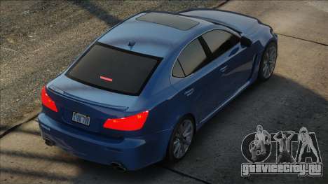 2009 Lexus IS-F (USE20) для GTA San Andreas