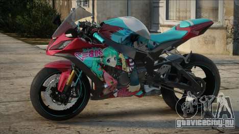 Kawasaki Ninja ZX-10 Hatsune Miku Itansh для GTA San Andreas