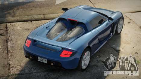 2003 Porsche Carrera GT Undercover Police V1.1 для GTA San Andreas