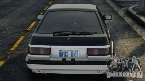 1983 Toyota Corolla Levin - Sprinter Trueno [AE8 для GTA San Andreas