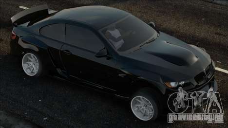 BMW E92 Black Edition для GTA San Andreas