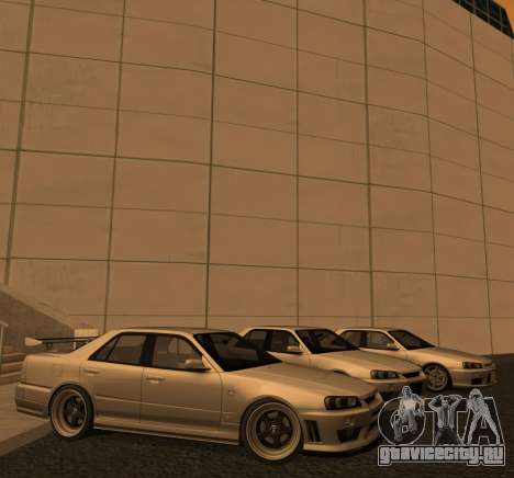 Nissan Skyline ER34 showroom для GTA San Andreas