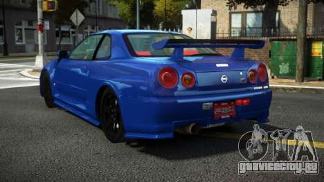 Nissan Skyline R34 Tadiley для GTA 4