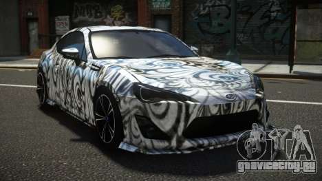 Subaru BRZ Tokillay S8 для GTA 4