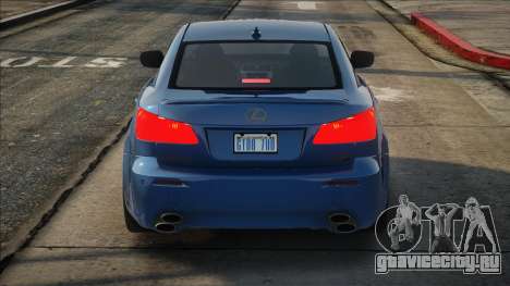 2009 Lexus IS-F (USE20) для GTA San Andreas