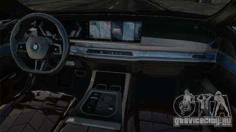 BMW 7 G70 Black для GTA San Andreas