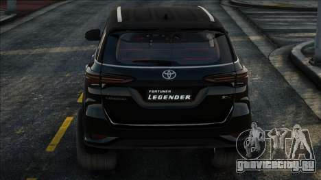 2022 Toyota Fortuner Legender для GTA San Andreas