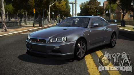 Nissan Skyline R34 Niohashi для GTA 4