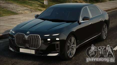 BMW 7 G70 Black для GTA San Andreas