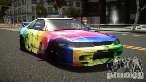 Nissan Skyline R33 Nebung S11 для GTA 4