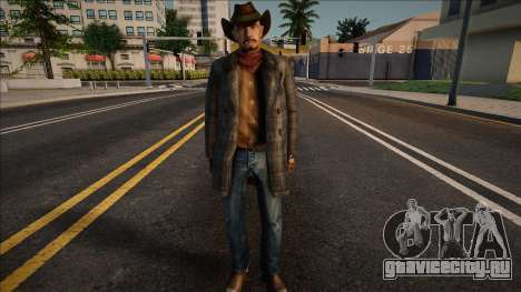 Hispanic Poko In a cowboy hat для GTA San Andreas