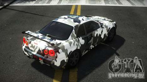 Nissan Skyline R34 Tufusa S12 для GTA 4