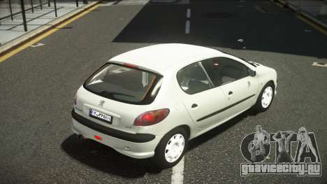 Peugeot 206 Lotra для GTA 4