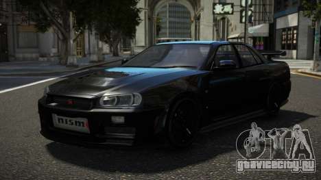 Nissan Skyline R34 Ledrom для GTA 4