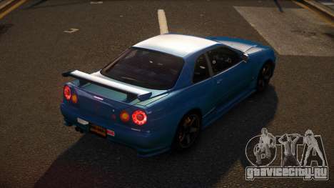 Nissan Skyline R34 Ezasimo для GTA 4