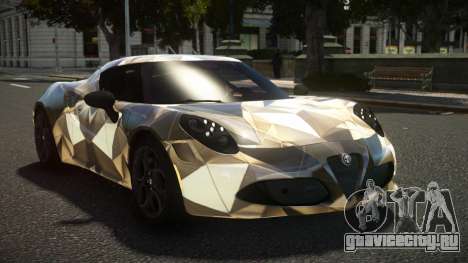 Alfa Romeo 4C Niroku S5 для GTA 4