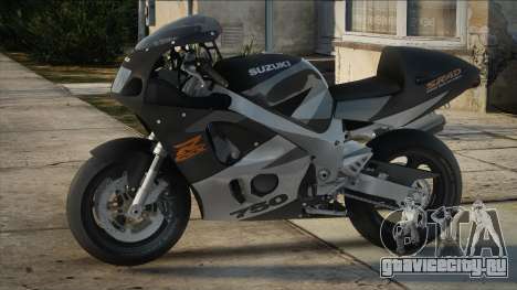 1997 Suzuki GSXR-750 SRAD Black-White для GTA San Andreas