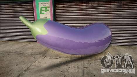 Eggplant Emoji Motorcycle для GTA San Andreas