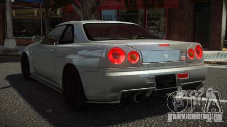 Nissan Skyline R34 Avunezro для GTA 4