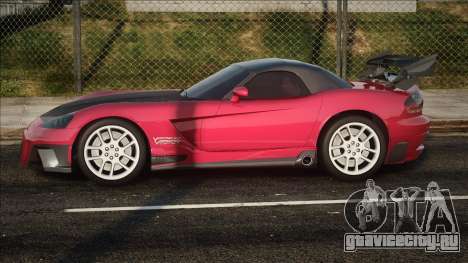 Dodge Viper SRT 10 Red для GTA San Andreas