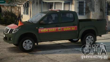 Toyota Hilux - Army для GTA San Andreas