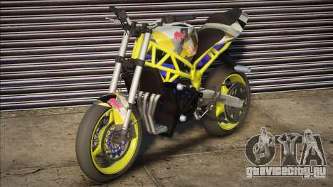 KAWASAKI-ZX6R STUNTBIKE для GTA San Andreas