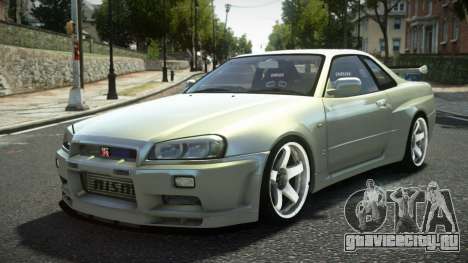 Nissan Skyline R34 Rikolas для GTA 4