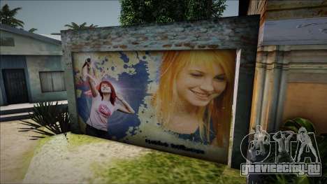 Hayley Williams CJ Garage Mod для GTA San Andreas