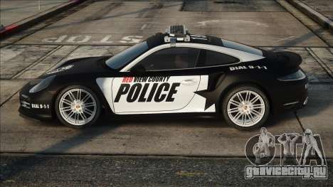 2014 Porsche 911 Turbo Police V1.1 для GTA San Andreas