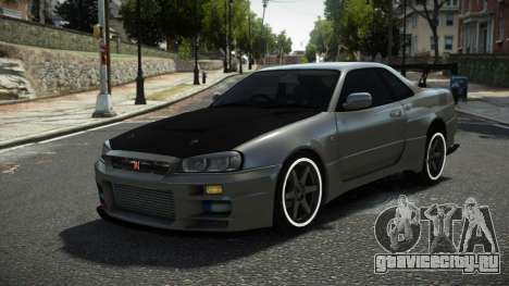 Nissan Skyline R34 Fasbo для GTA 4