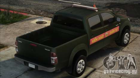 Toyota Hilux - Army для GTA San Andreas