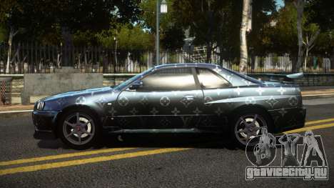 Nissan Skyline R34 Niohashi S5 для GTA 4