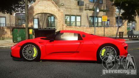 Porsche 918 Bushu для GTA 4