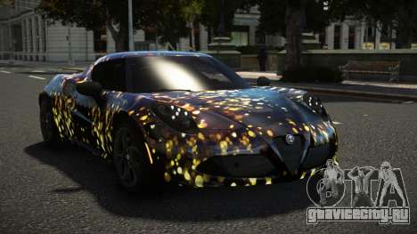 Alfa Romeo 4C Niroku S4 для GTA 4