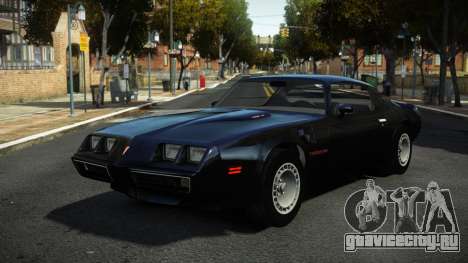 Pontiac Trans Am Budag для GTA 4