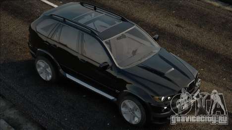 BMW X5 E53 Black для GTA San Andreas