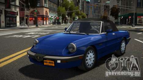 Alfa Romeo Spider Grahu для GTA 4