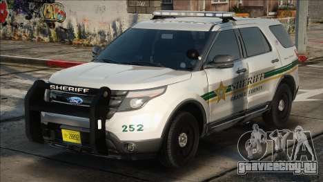 OCSO 2013 Ford Explorer для GTA San Andreas