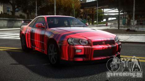 Nissan Skyline R34 Tufusa S4 для GTA 4