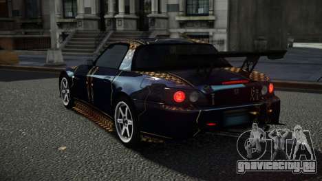 Honda S2000 Efuja S13 для GTA 4