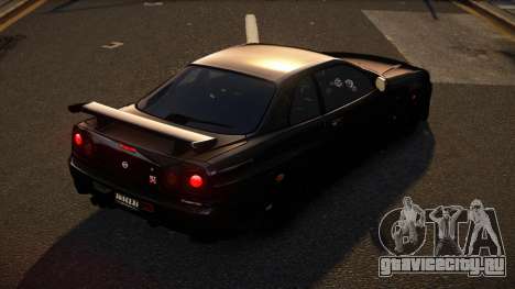 Nissan Skyline R34 Bedonga для GTA 4