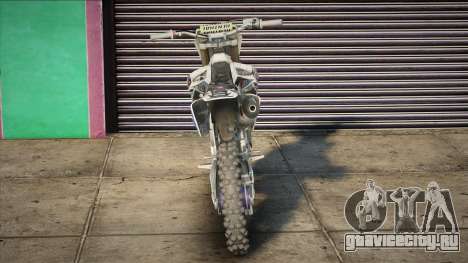 Suzuki RM-Z 450 V1 для GTA San Andreas