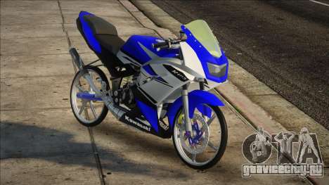 NINJA KAWASAKI RR SET INDO BIRU для GTA San Andreas