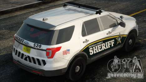 OCSO 2016 Ford Explorer для GTA San Andreas