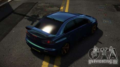 Mitsubishi Lancer Evo X Chudero для GTA 4