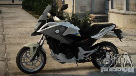 Honda NC750X Патрульной Полиции Украины для GTA San Andreas