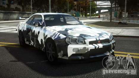 Nissan Skyline R34 Tufusa S12 для GTA 4