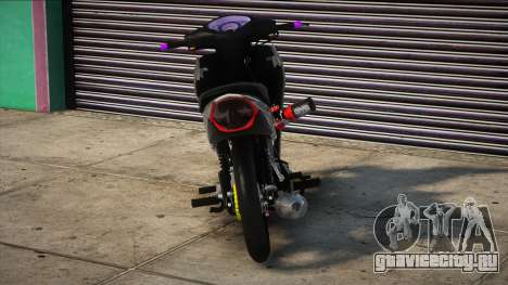 Honda Wave S 110 Enfierrada для GTA San Andreas