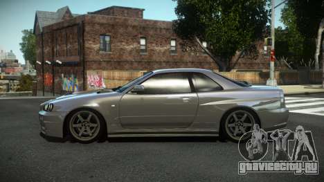 Nissan Skyline R34 Foraz для GTA 4