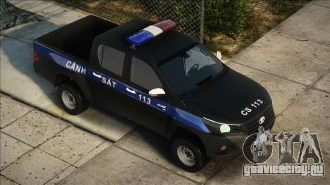 Toyota Hilux - Police для GTA San Andreas